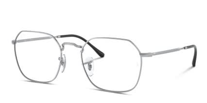 Ray-Ban RX3694V Jim Silver glasses - Silver - Angle View