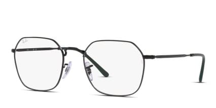 Ray-Ban RX3694V Jim Black glasses - Black - Angle View