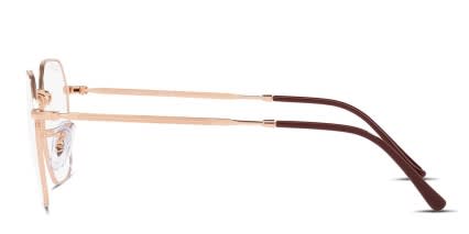 Ray-Ban RX3694V Jim Rose Gold glasses - Rose Gold - Side View