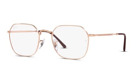 Ray-Ban RX3694V Jim Rose Gold glasses - Rose Gold - Angle View