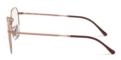 Ray-Ban RX3694V Jim Pink, Gold glasses - Pink / Gold - Side View
