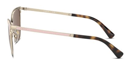 Vogue Eyewear VO4248S Pink, Gold glasses - Pink / Gold - Side View