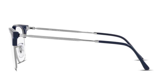 Ray-Ban RX7216 New Clubmaster Blue/Gunmetal Eyeglasses | Includes