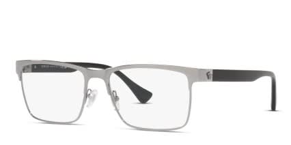 Versace VE1285 Gunmetal glasses - Gunmetal - Angle View