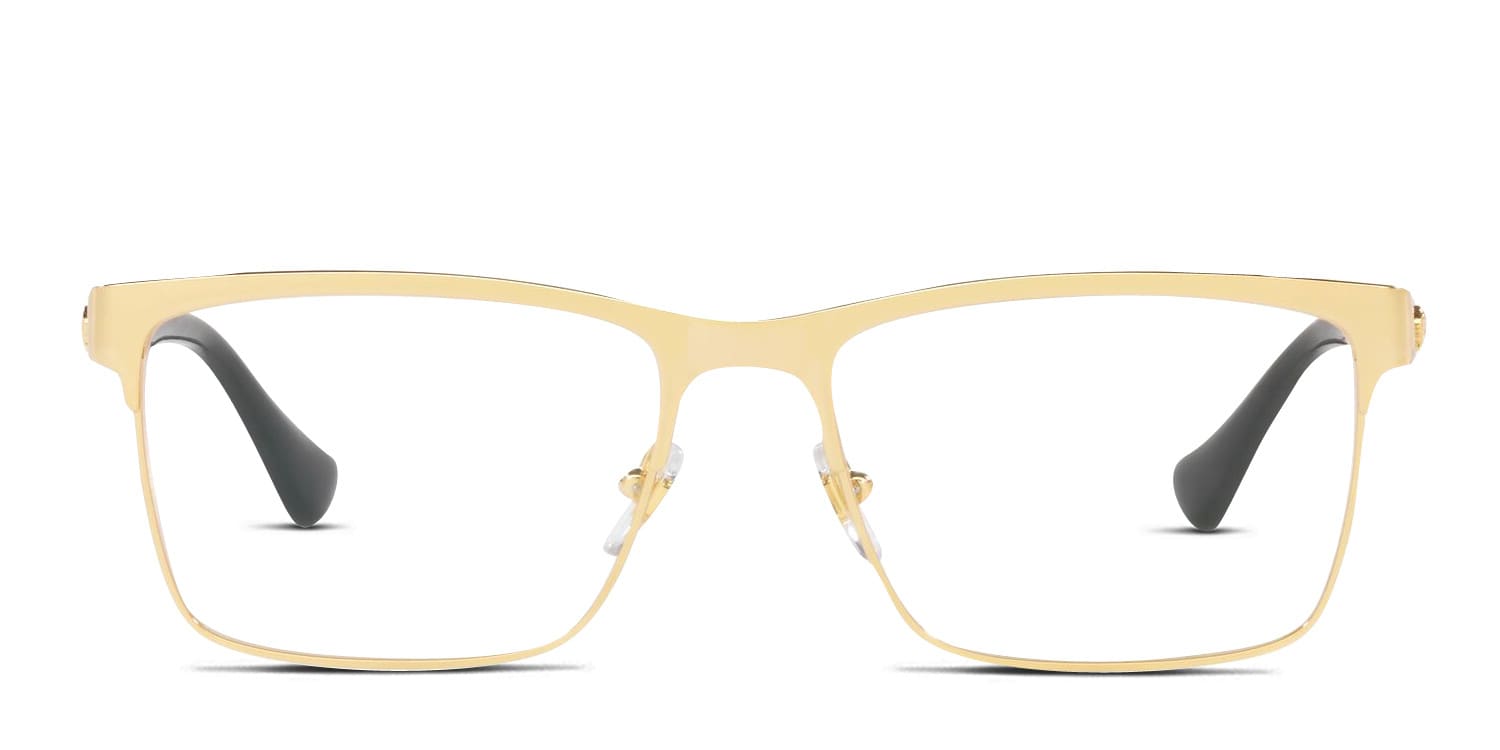 Versace VE1285 Gold Eyeglasses | Includes FREE Rx Lenses