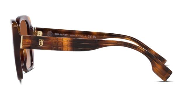 Burberry Tortoise Shell Sunglasses Burberry BE4435 S (53 - 18) with Grey lenses and Tortoise  main image 2