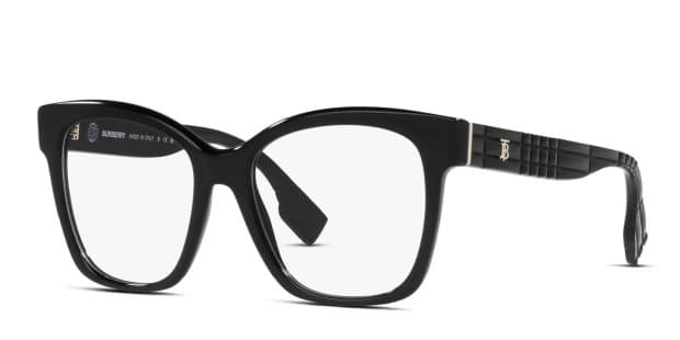 Burberry Glossy Black Eyewear Burberry | Accessories | Burberry Glossy Black Sunglasses  main image 2