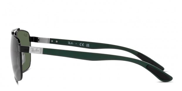 Ray-Ban RB3701 Black Prescription Sunglasses - 50% Off Lenses