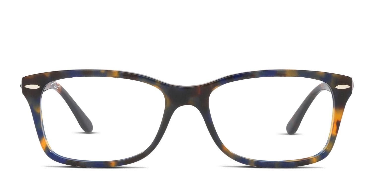 Ray-Ban RX5428 Tortoise, Blue glasses - Tortoise / Blue - Frontal View