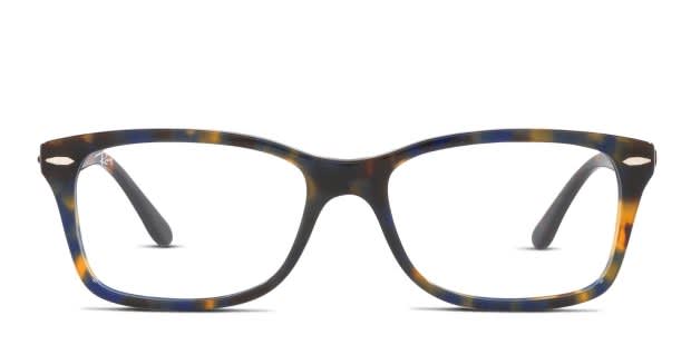 Ray-Ban RX5428 Tortoise/Blue Eyeglasses | Includes FREE Rx Lenses
