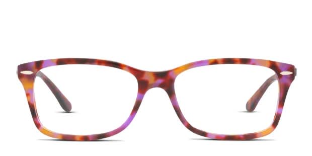 Ray-Ban RX5428 Tortoise/Red/Purple Eyeglasses | Includes FREE Rx
