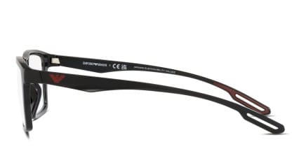Emporio Armani EA4189U w/Clip-On Shiny Black glasses - Shiny Black - Side View