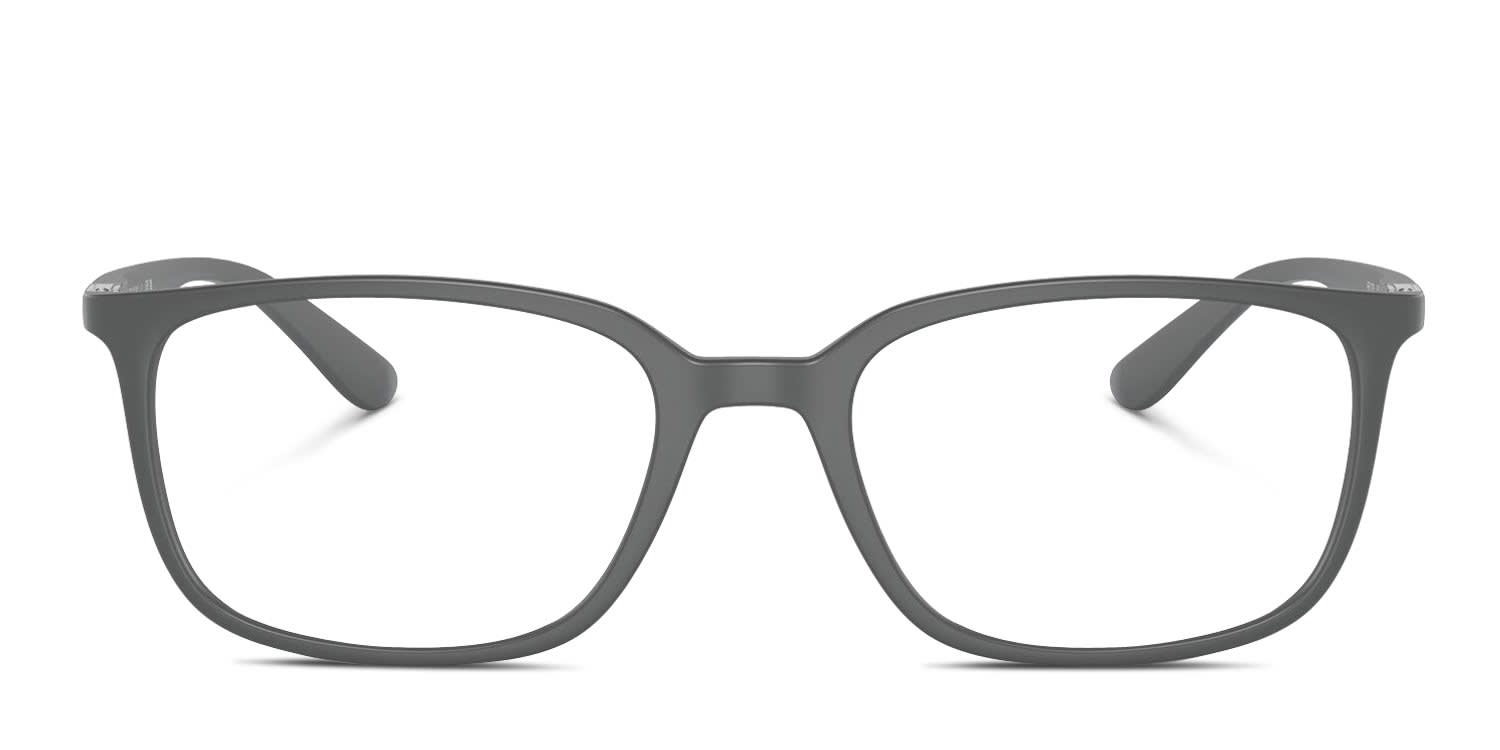 Ray-Ban RX7208 Gray glasses - Gray - Frontal View