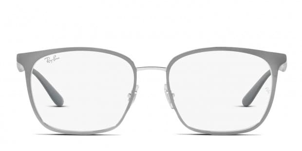Ray Ban RX6486 Gray Silver Eyeglasses Includes FREE Rx Lenses