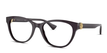 Versace VE3330 Purple glasses - Purple - Angle View