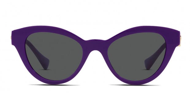Versace purple cat eye glasses on sale