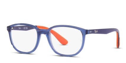 Ray-Ban RY1619 Kids Blue glasses - Blue - Angle View