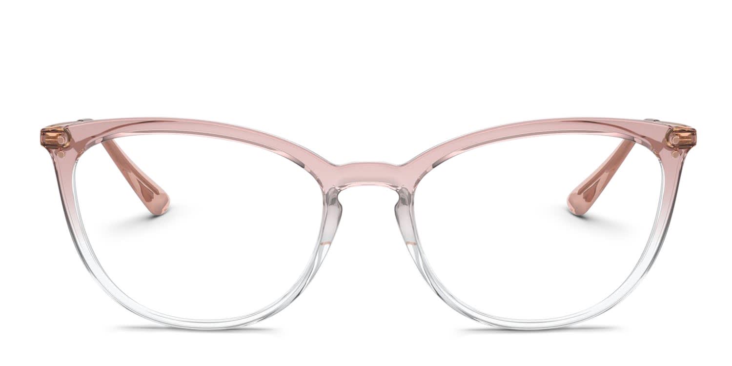 Vogue VO5276 Pink, Clear glasses - Pink / Clear - Frontal View