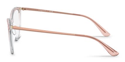 Vogue VO5276 Pink, Clear glasses - Pink / Clear - Side View