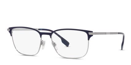 Burberry BE1372 Malcolm Blue glasses - Blue - Angle View