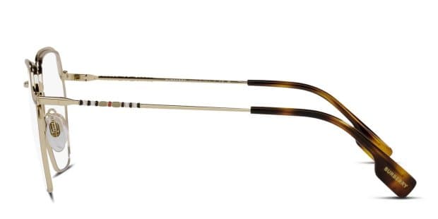 Burberry BE1371 Angelica Gold Eyeglasses | Includes FREE Rx Lenses