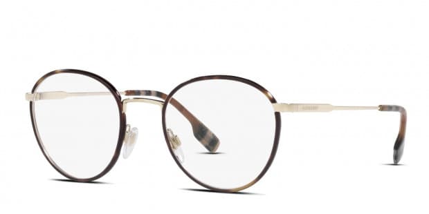Burberry BE1373 Hugo Tortoise/Gold Eyeglasses | Includes