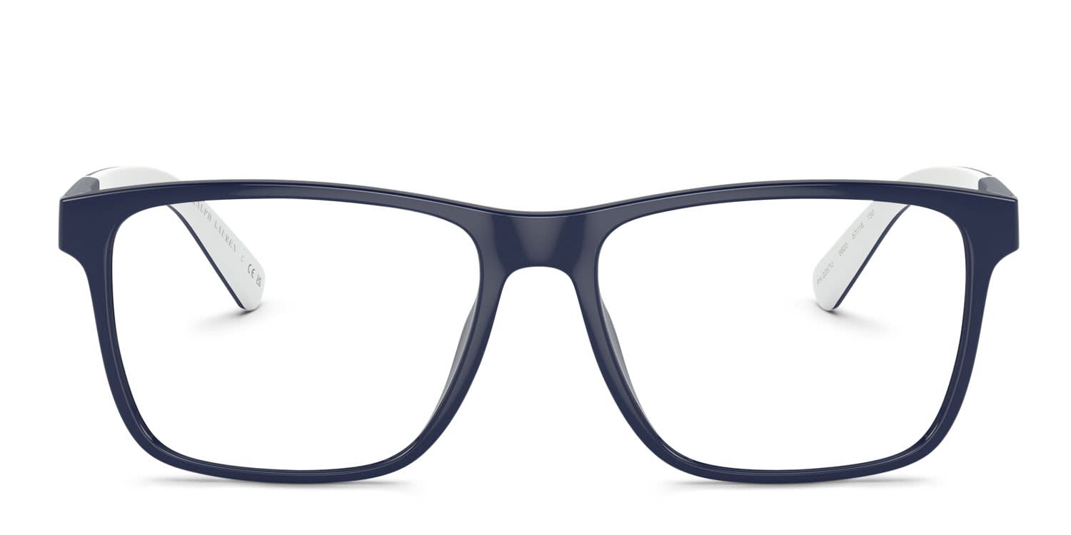 Polo Ralph Lauren PH2257U Blue glasses - Blue - Frontal View