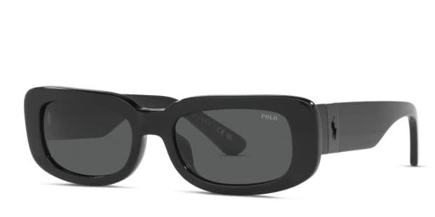 美品　POLO RALPH LAUREN Polo Ralph Lauren PH4191U Shiny Black Prescription Sunglasses - 50