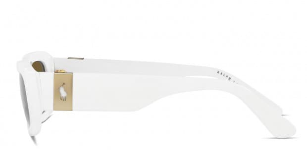 Ralph lauren sunglasses 2025 white frame