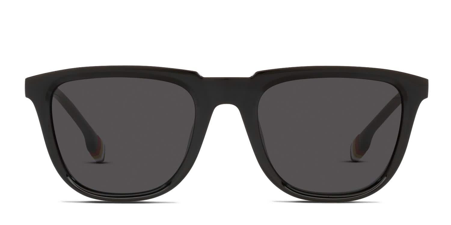 Burberry BE4381U George Shiny Black Prescription Sunglasses - 50