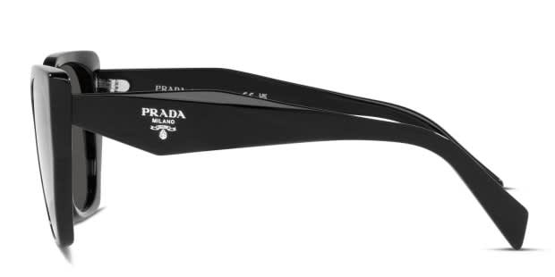 Prada PR 19ZS Shiny Black Prescription Sunglasses - 50% Off  display picture 2