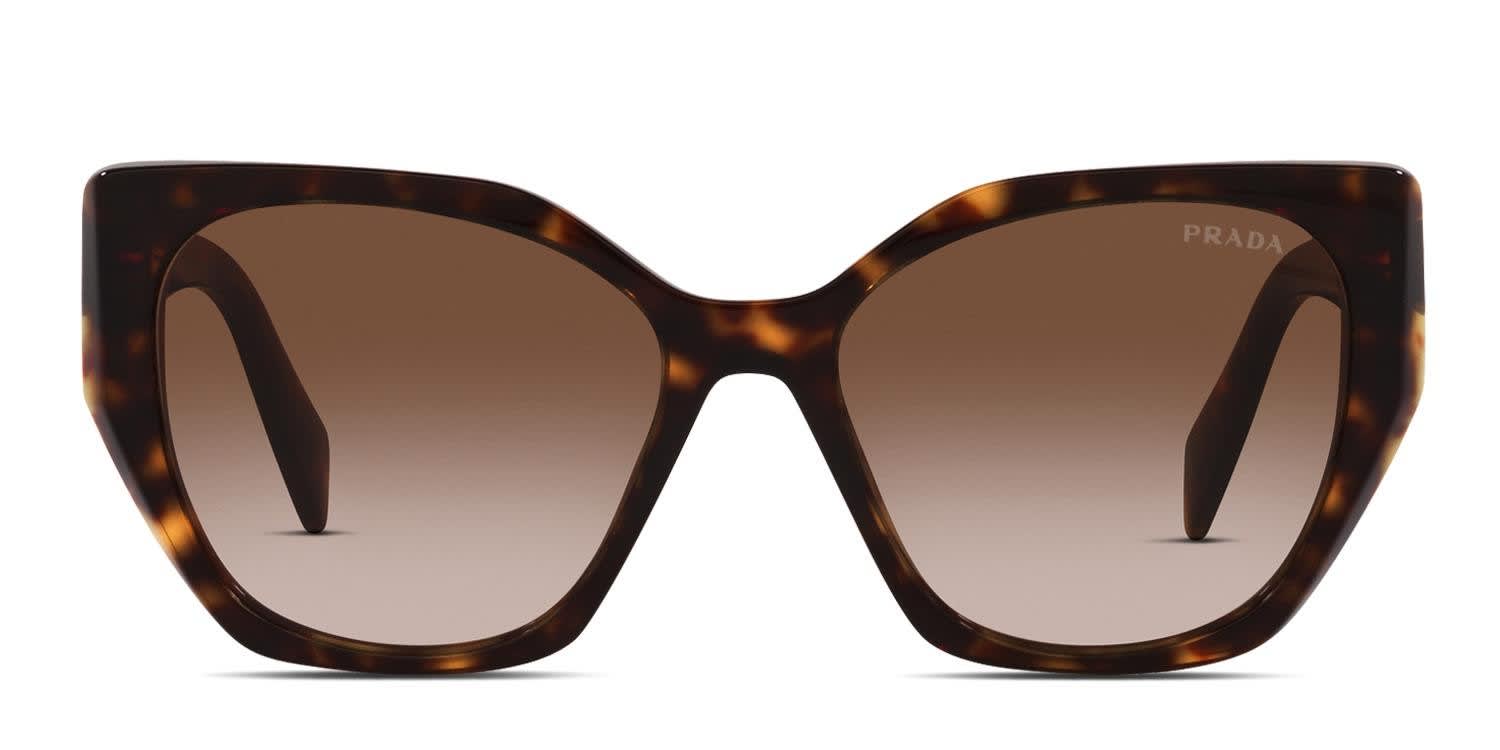Moschino Womens Cat Eye Sunglasses Dark Havana Purple‎ Tortoise MOS066/S 55mm Moschino MOS066/S Tortoise, Yellow Prescription Sunglasses  main image 2