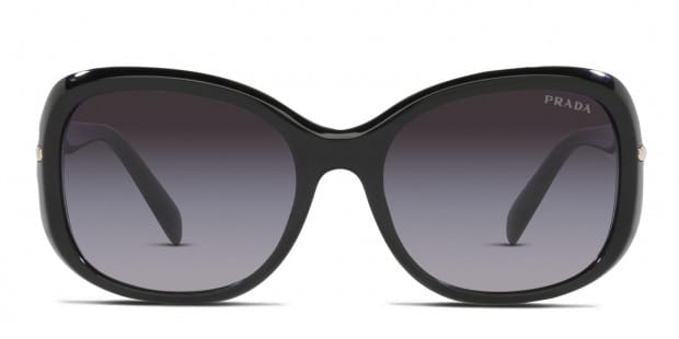Prada PR 04ZS Shiny Black Prescription Sunglasses - 50% Off  display picture 2