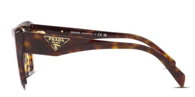 Prada PR 09ZV Tortoise Eyeglasses | Includes FREE Rx Lenses