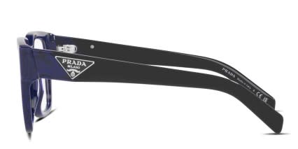 Prada PR 08ZV Blue glasses - Blue - Side View