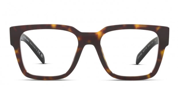 Prada PR08ZV Tortoise Eyeglasses | Includes FREE Rx Lenses