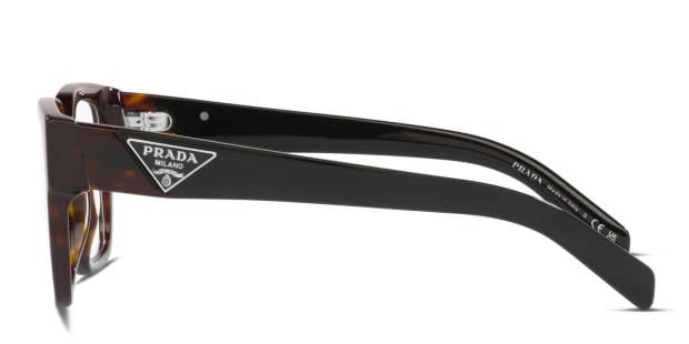 Prada PR08ZV Tortoise Eyeglasses | Includes FREE Rx Lenses