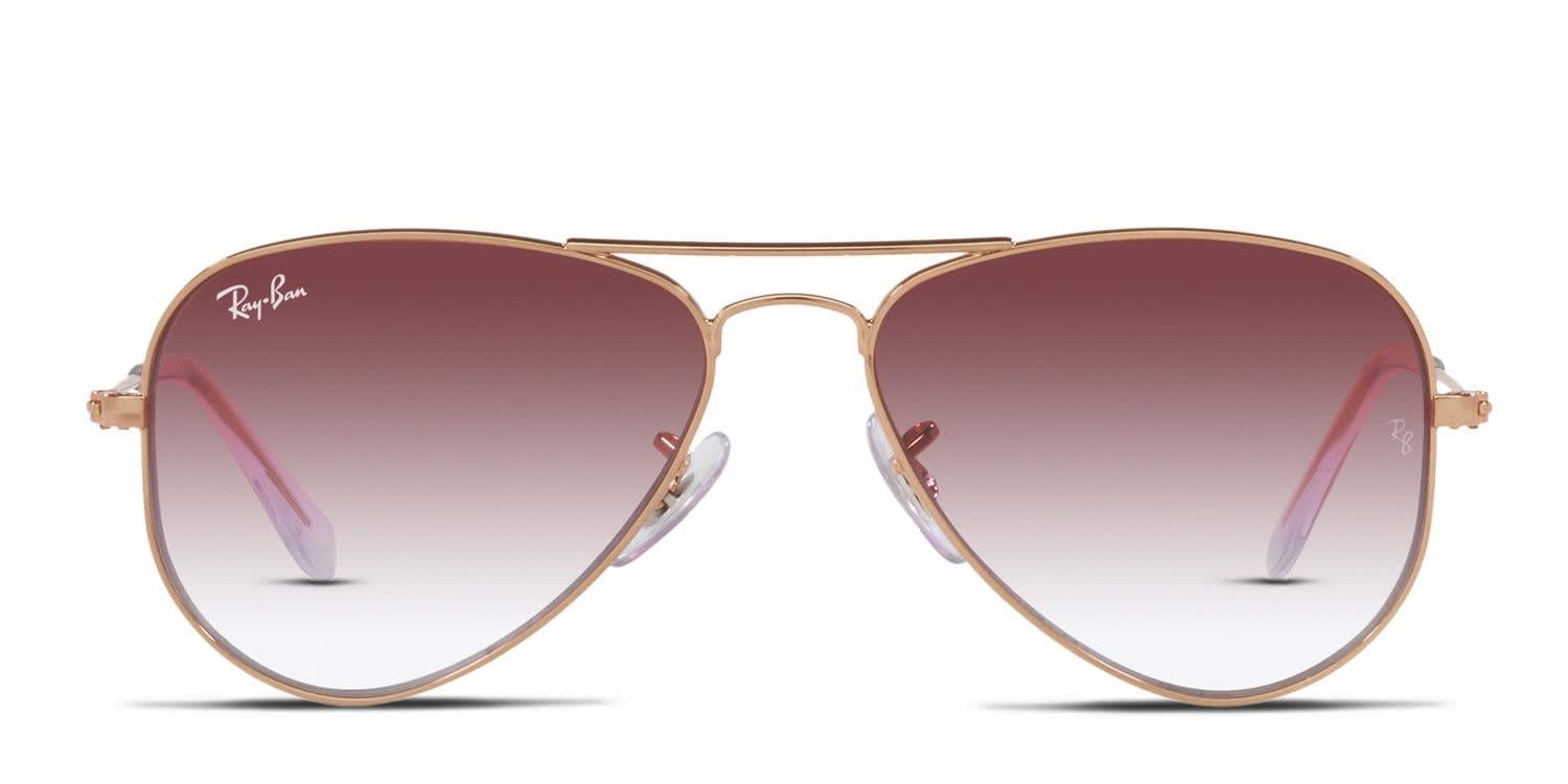 Ray-Ban RJ9506S Kids Rose Gold Prescription eyeglasses
