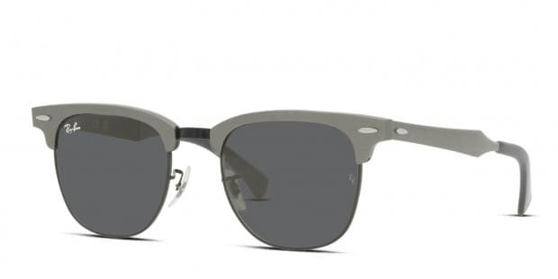 Ray ban clubmaster aluminum black best sale
