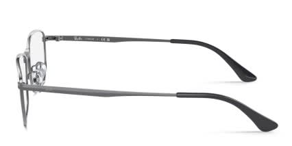 Ray-Ban RX8775D Gunmetal glasses - Gunmetal - Side View