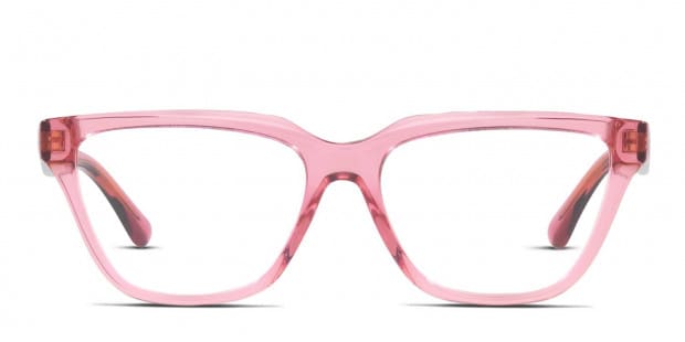 Armani pink glasses clearance