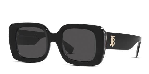Burberry BE4327 Delilah Black Prescription Sunglasses - 50% Off Lenses