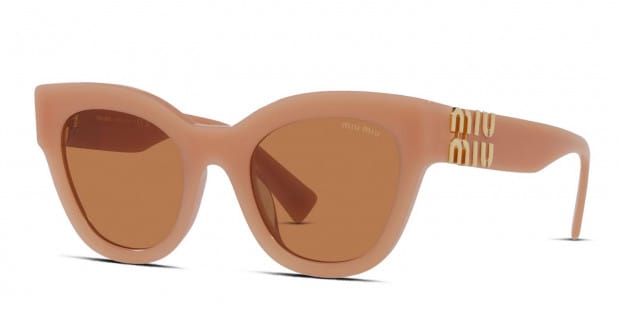 MIU MIU サングラス 0MU10YS 11M01T 56 CLEAR / BROWN Brand New 2025 Miu-Miu Women Sunglasses MU 10YS 11M-01T