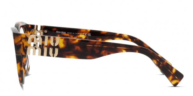 Miu Miu MU01VV Tortoise Eyeglasses | Includes FREE Rx Lenses
