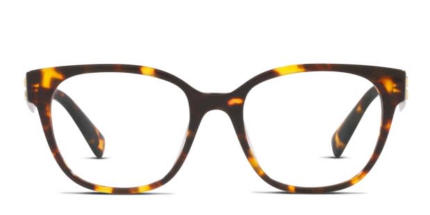 Miu Miu MU02VV Bronze, Tortoise Eyeglasses | Includes FREE Rx Lenses