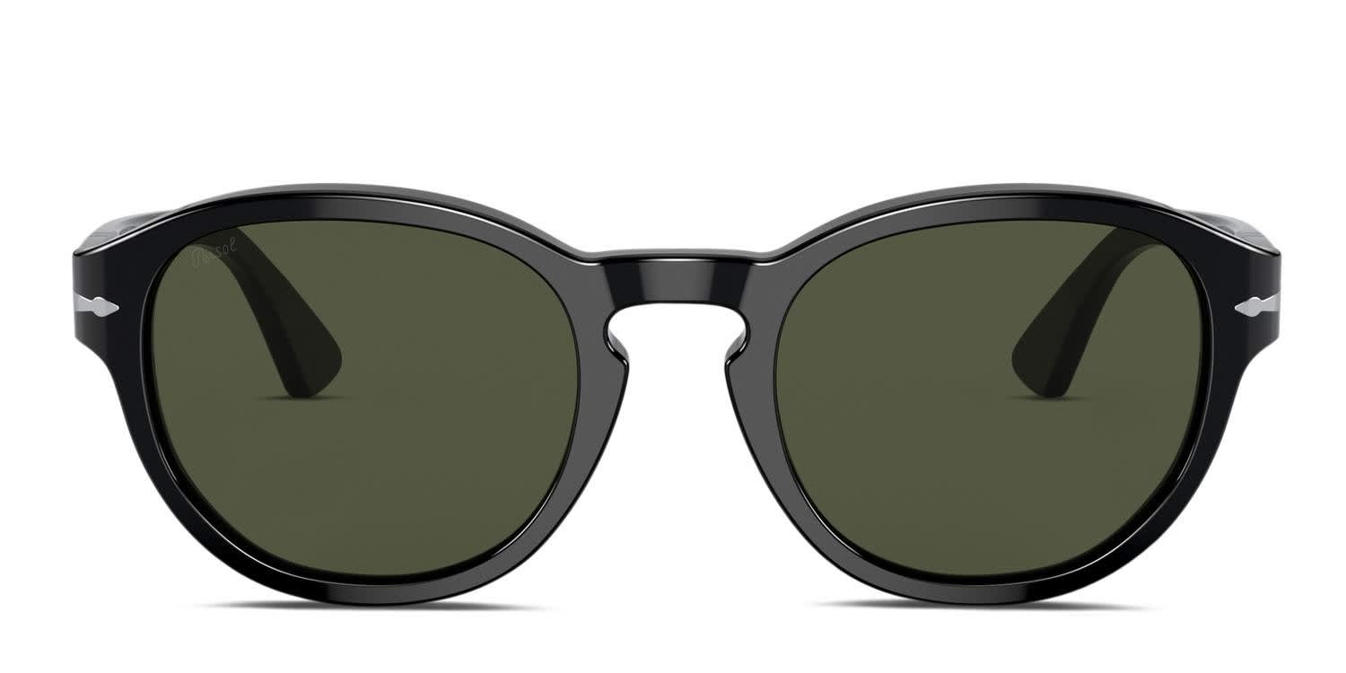 Persol PO3304S Shiny Black glasses - Shiny Black - Frontal View