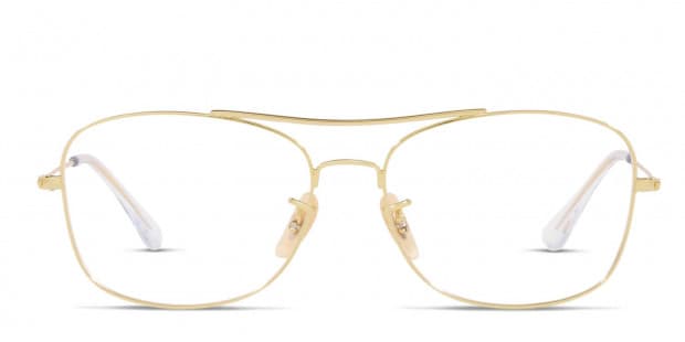 Ray-Ban RX6499 Gold Eyeglasses | Includes FREE Rx Lenses