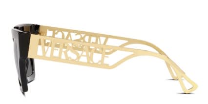 Versace VE4431 Shiny Black glasses - Shiny Black - Side View