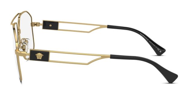 Versace frames black and gold on sale