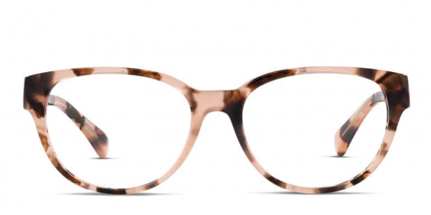 Ralph Lauren RA7151 Pink Tortoise Eyeglasses Includes FREE Rx Lenses